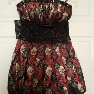 Bebe Embroided dress
